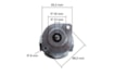 Čerpadlo hydrauliky Kubota L02 2 děrové