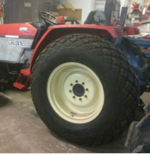 Kolo 14,9-24,6 PR, Golf 329, Yanmar AF 33, disk 13x24