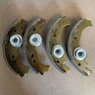 Čelisti brzdové Melex sada 4 ks