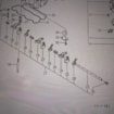 Hřídel vahadel ventilů Shibaura S753