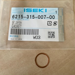 Těsnění vstřikovací trysky Iseki E3CD