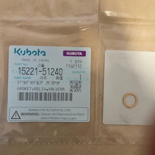 Těsnění vstřikovacího čerpadla Kubota V1305, V1405