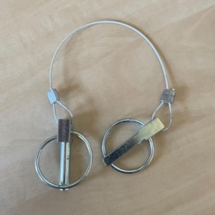 Zajištění čepu Kioti RX80