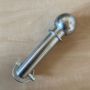 Čep závěsu s koulí CZK-25, průměr čepu 25 mm, d 166 mm, ISO50-25