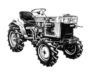 Malotraktor Kubota B7001 repasovaný