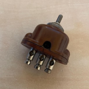 Přepínač páčkový "RETRO" bakelit 3-polohový