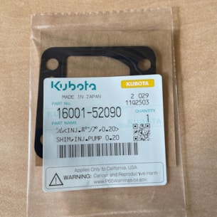 Podložka vstřikovacího čerpadla Kubota Z482