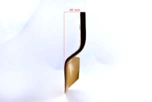 Nůž rotavátoru 25x19x225 OK-2 1 pár okrajový