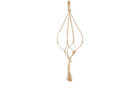 Závěs na květináč Makramé juta D6 H200 