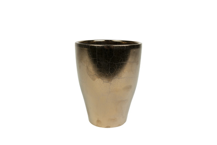 Váza Sven zlatá D14 H17