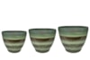 Sada 3 květináčů Ruben oasis jade D38 H32