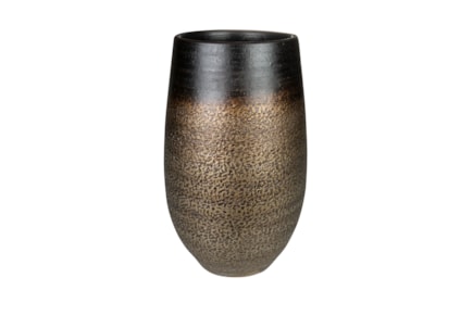 Váza Mya deep champagne D18 H30