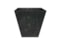 Květináč Ella černý D35 H34