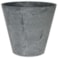 Květináč Claire šedý D47 H47