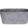 Truhlík Claire šedý D38x16 H17