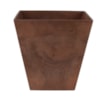 Květináč Ella hnědý/dub D40 H40