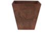Květináč Ella hnědý/dub D45 H45