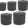 Sada 5 obalů Stef šedá D20 H18