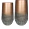 Sada 2 váz Elisa mystic bronze D41 H68