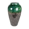Váza Lindy zeleno-černá D28 H50