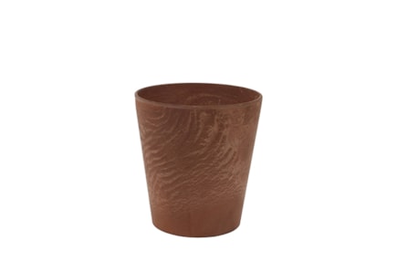 Květináč Claire hnědý/dub D17 H15