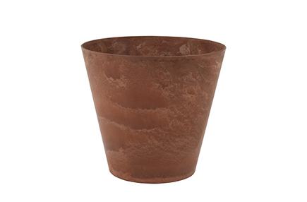 Květináč Claire hnědý/dubD27 H24