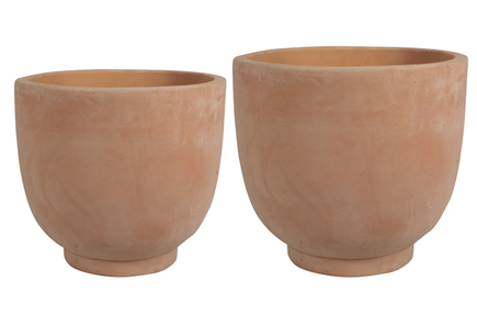 Sada 2 květináčů Kevin terra D55 H50