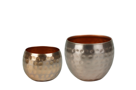 Sada 2 obalů Kody rose gold D9 H7