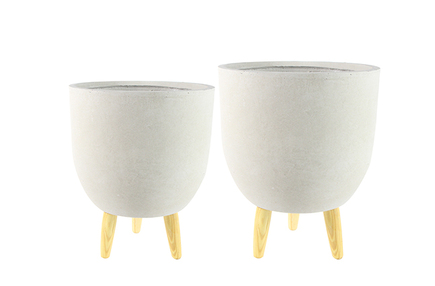 Sada 2 obalů Ruth písková D32 H41