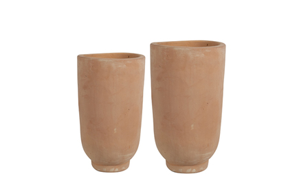 Sada 2 váz Kevin terra D38 H65