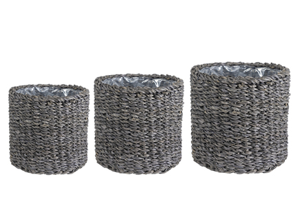 Sada 3 obalů Ido černá D21 H22