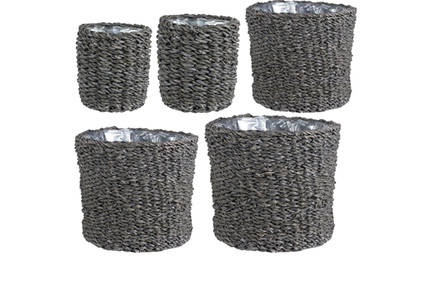 Sada 5 obalů Ido černá D29 H26