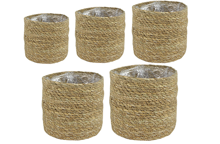 Sada 5 obalů Stef přírodní D20 H18