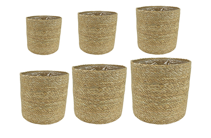 Sada 6 obalů Stef přírodní D28 H28