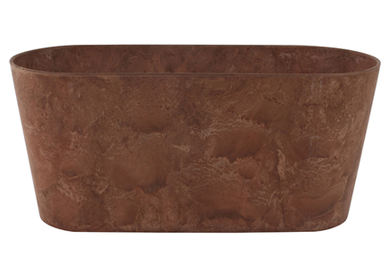 Truhlík Claire hnědý/dub D38x16 H17