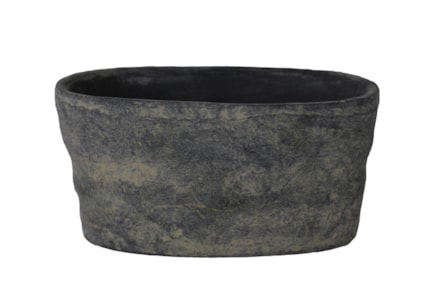 Váza široká Nature earth D25x13 H12