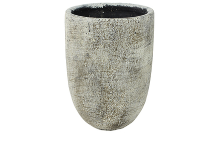 Váza Anne white earth D19 H27