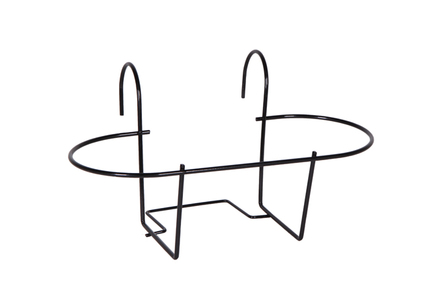 Závěs pro truhlík Amy černý D37x26 H18