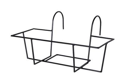 Závěs pro truhlík Amy černý D38x26 H21