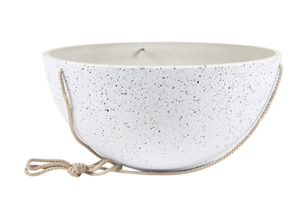 Závěsná mísa Nova terrazzowhite D25 H12