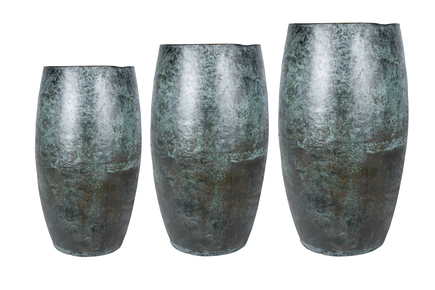 Set 3 váz Ayka mystic green D33 H50