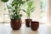 Set 3 obalů Indra rustic brown D40 H32