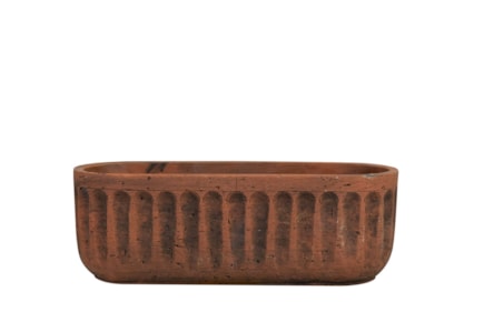 Loďka Duncan rezavá D32x12 H11