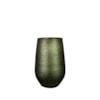 Váza Noor velvet green D23 H36