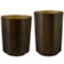 Sada 2 váz Myra tmavě hnědá D16 H24