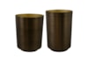 Sada 2 váz Myra tmavě hnědá D16 H24