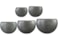 Sada 5 širokých váz Nynke lead D54x25 H37