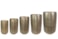 Sada 5 váz Rowen gold D55 H89