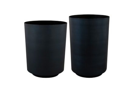 Sada 2 váz Myra tmavě modrá D16 H24