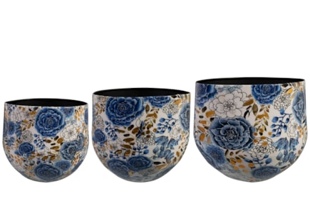 Sada 3 obalů Dutch modrá D33 H28